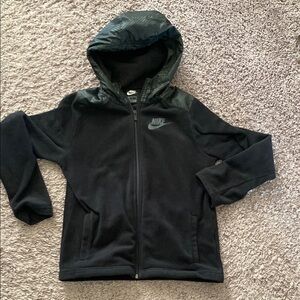 Nike Black Zip-Up Hoodie